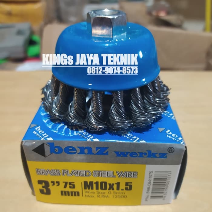 BENZ SIKAT KAWAT KEPANG 3" MANGKOK