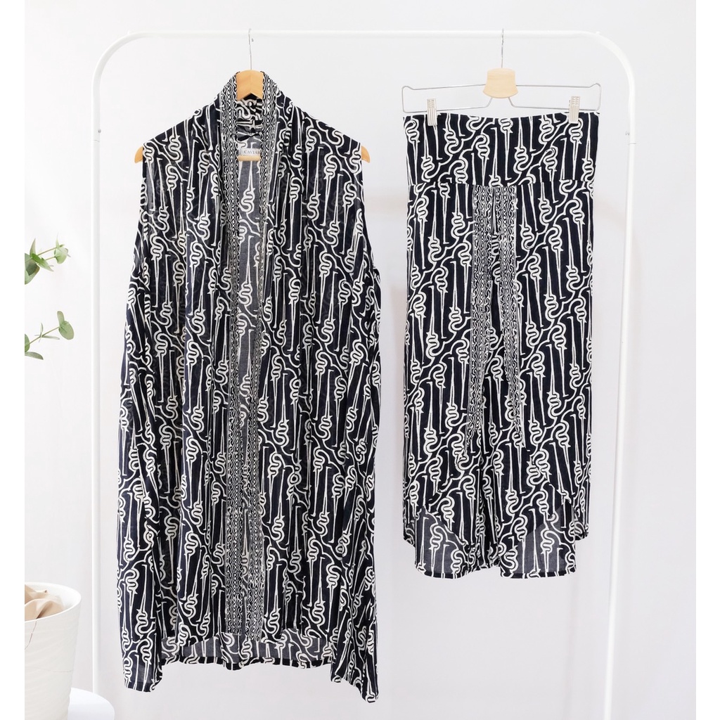 ONE SET BATIK WANITA MODERN SETELAN CELANA PANJANG BATIK SET BATIK KULOT BATIK LEBARAN BATIK KONDANG