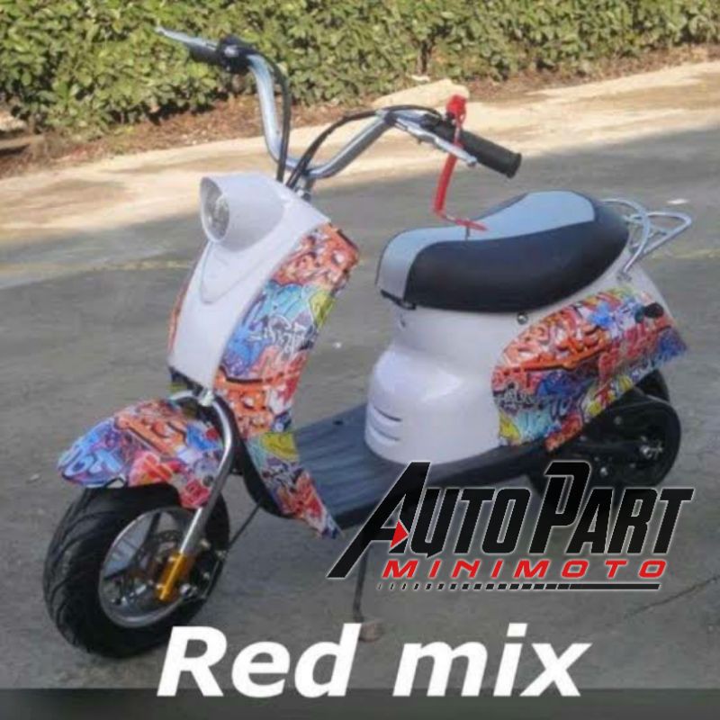 Motor Mini Scoopy LENKA 50cc Scoopy Mini 50cc AT 2T