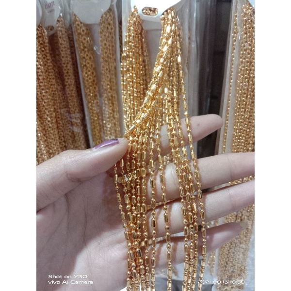 kalung bambu dewasa xuping polos