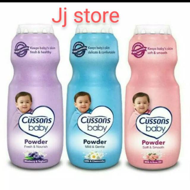 Bedak  Cussons cusson baby powder ( 100 + 30gr) , (35+25 gr) 200 g