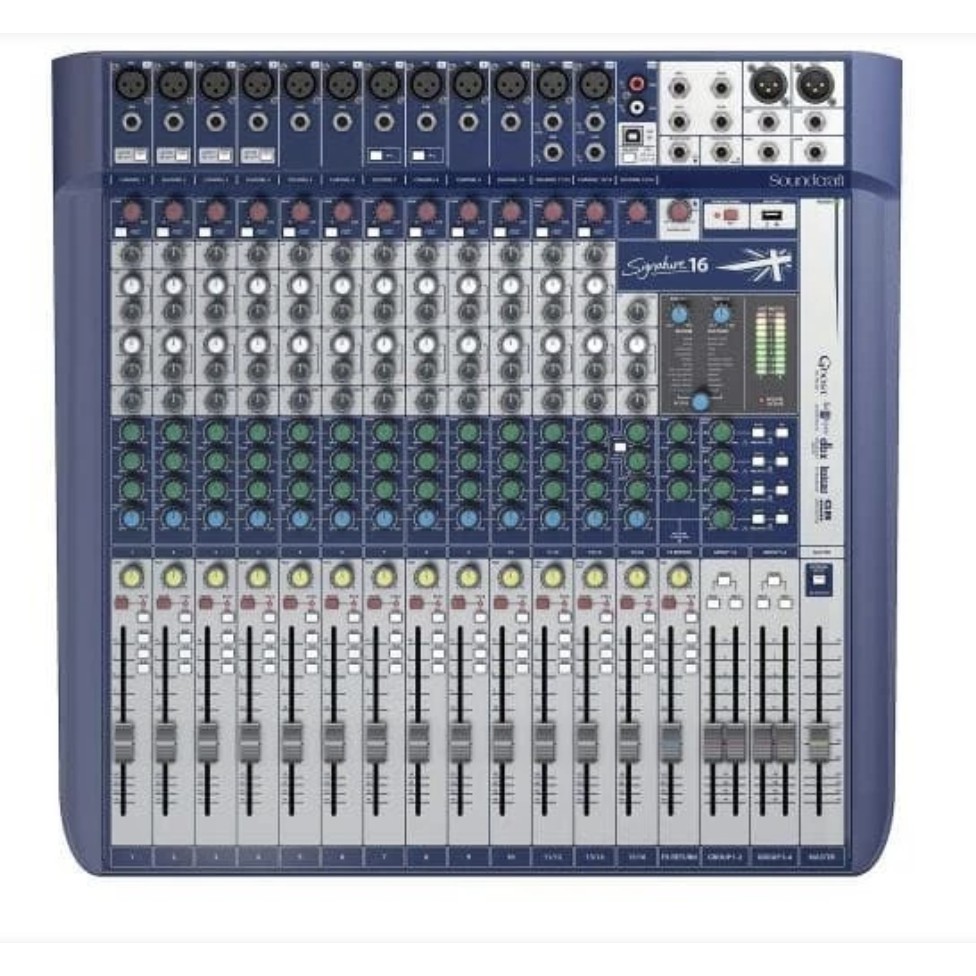 Soundcraft Signature-16 / Signature16 Mixer Audio ORIGINAL