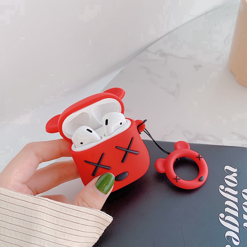 Violent Bear X Casing headset bluetooth Kartun Lucu Untuk I12Airpods2