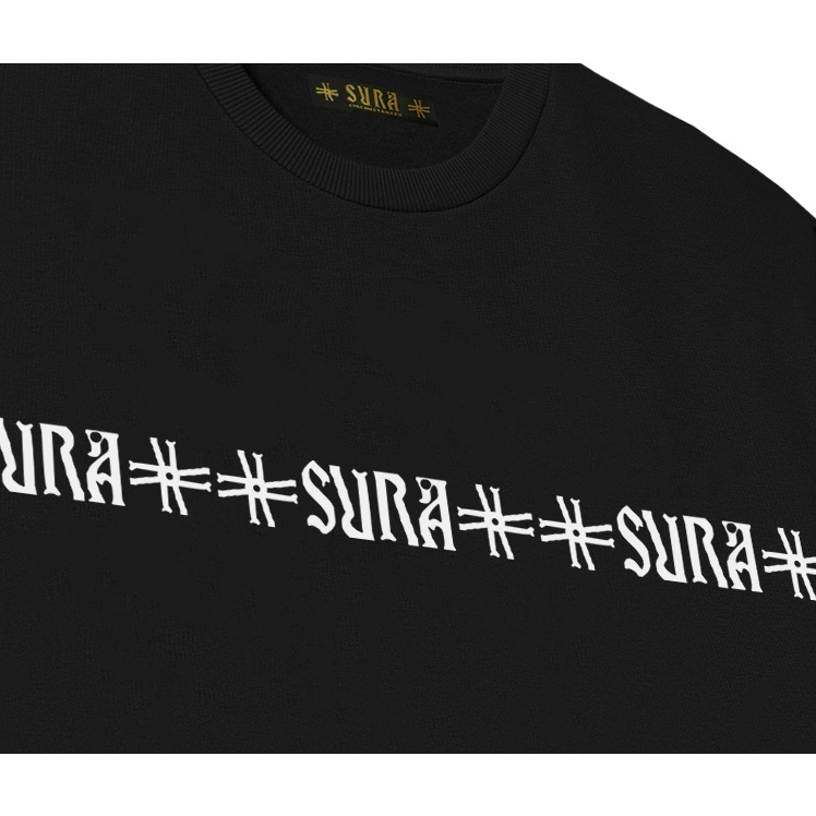 Sura Positiva - Sweater Crewneck (Rhesma) Black