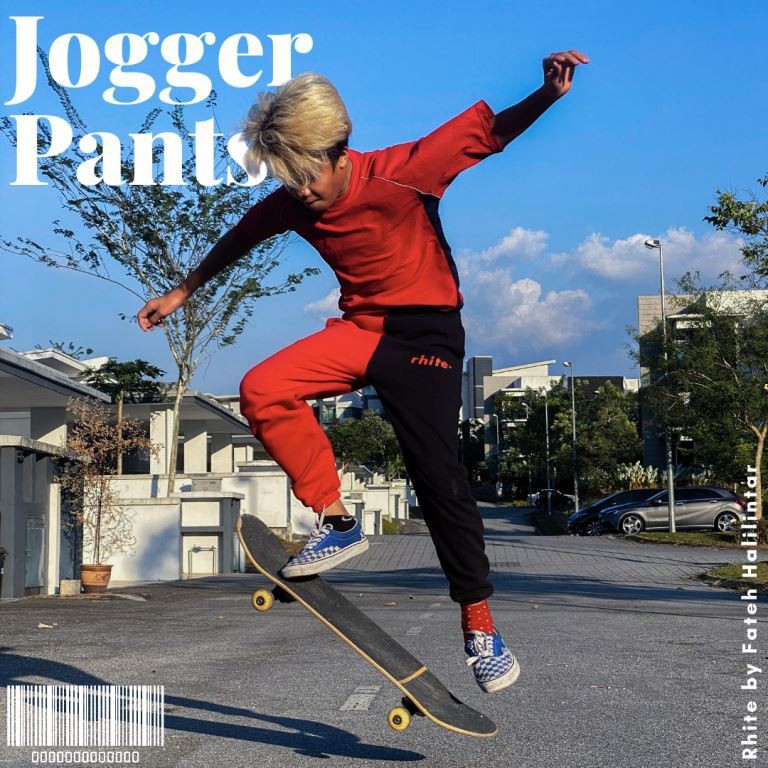 Jogger Pants RHITE by Fateh Halilintar