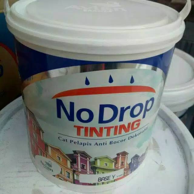 Nodrop tinting 3gln 4kg+cat seiv 2kaleng(gosend)
