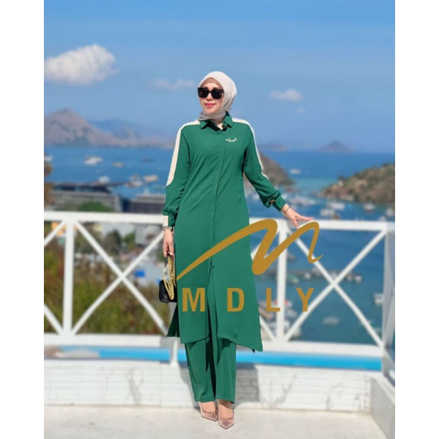 Baju Setelan Wanita Terbaru Aeri Set By Mdly Gold