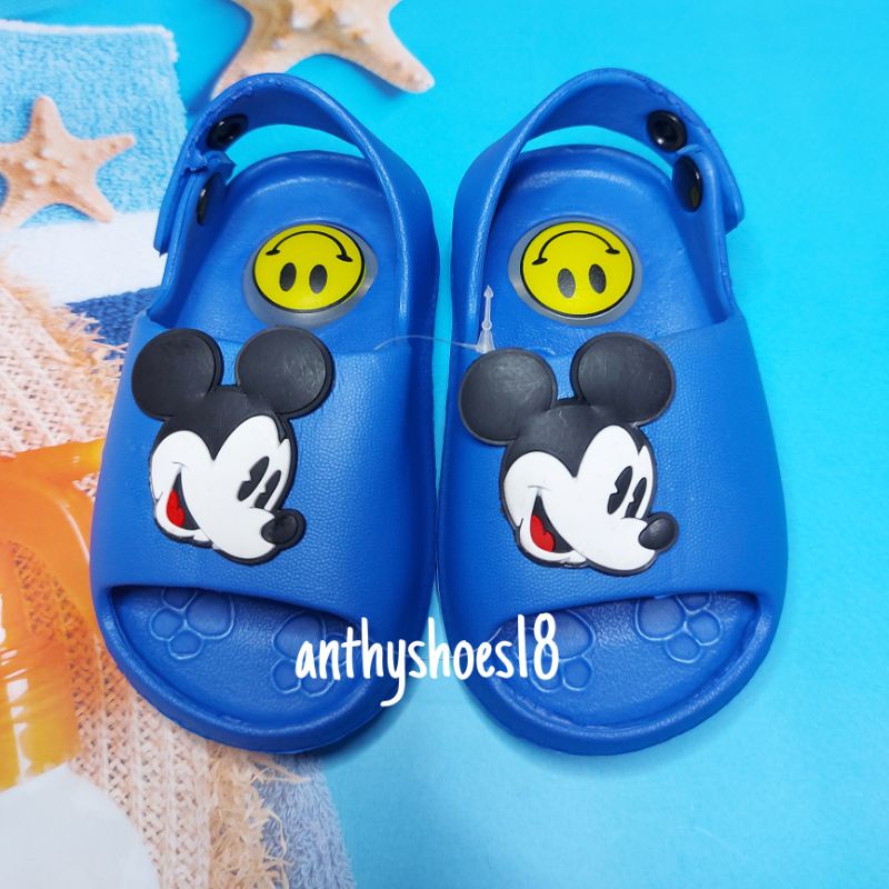 *NEW* Sandal Karet YUTU Tali Bunyi Cit Cit Anak Bayi Batita Laki Laki Size 19 -24