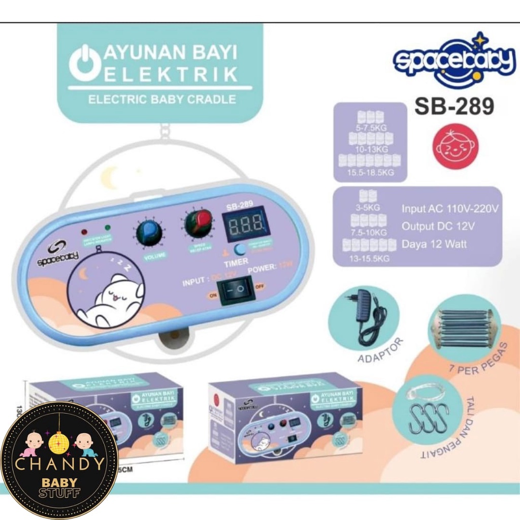 AYUNAN BABY ELEKTRIK SPACEBABY SB 289