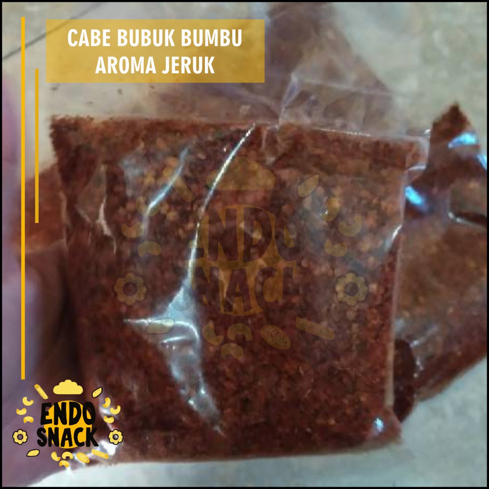 400Gr Cabe Bubuk Kering Aroma Daun Jeruk Dijamin Pedaas