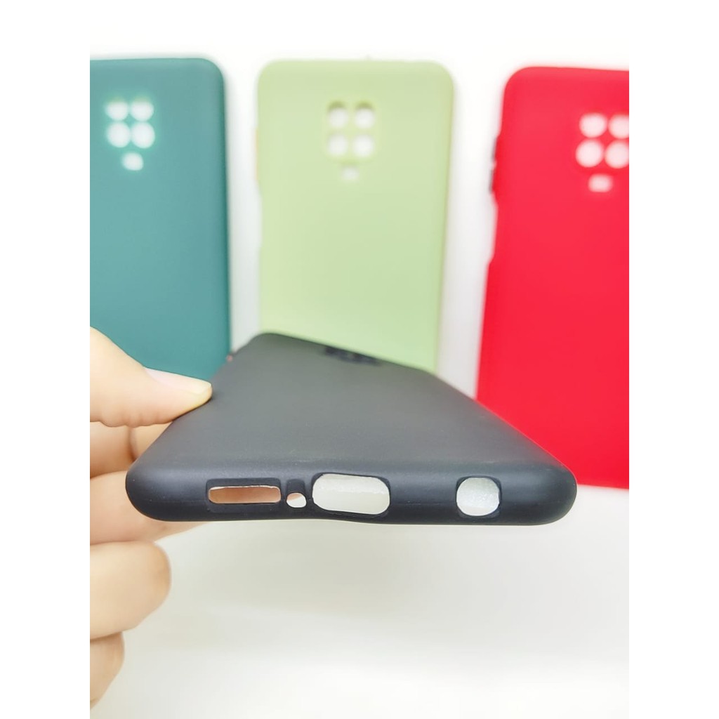 SMPC TPU Candy Redmi Note 9 Pro 6.67 inch SoftCase Macaron Protection Camera Tombol Warna