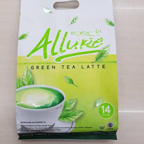 

V8D Esprecielo Allure Green Tea Latte Ecobag ( 14 Sachet ) ✉➥ 53