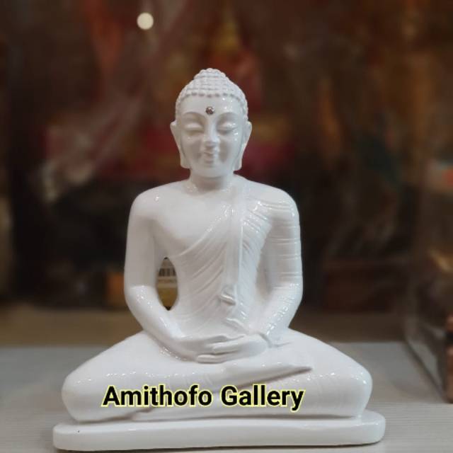 Rupang Buddha Birma putih