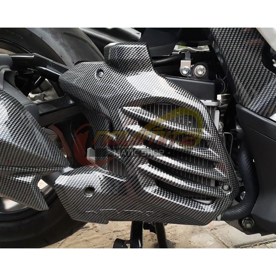 Cover / Tutup Radiator NEMO Carbon Yamaha Aerox 155