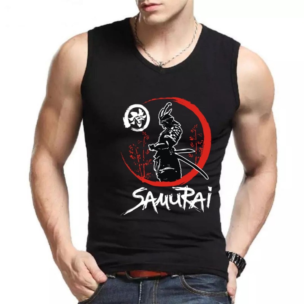 Singlet Samu /  kaos dalam pria / singlet terlaris - mukzhop