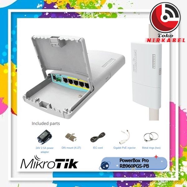 MikroTik Power Box Pro RB960PGS-PB | Powerbox Pro RB 960 PGS PB