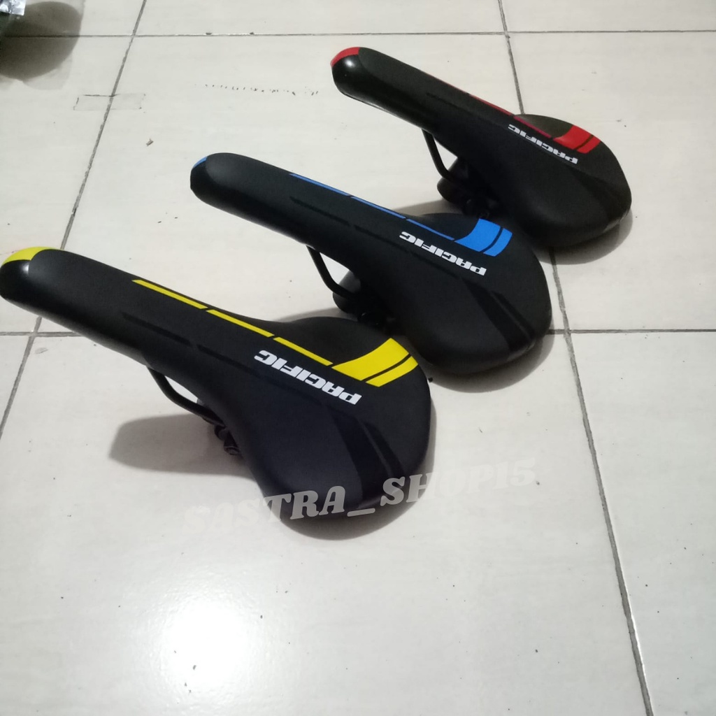 PROMO Jok Sadel Sepeda Mtb Gunung Bmx Fixy Fedral Universal Original Sadlle Pacific