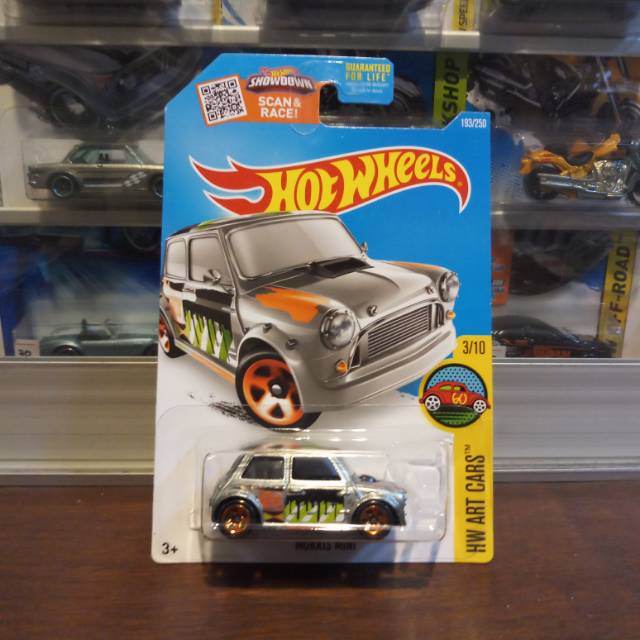 Hot Wheels Morris Mini - Mini Cooper - Zamac