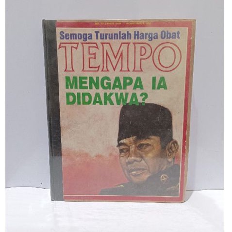 MAJALAH BUNDEL TEMPO NO.30 SEPT 1988