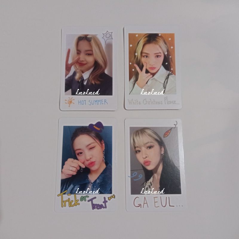 ITZY No Bad Days NBD Polaroid Shin Ryujin