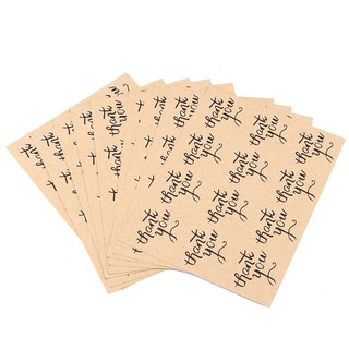 Stationery 108Pcs Kertas Stiker Segel  Thank You dengan 