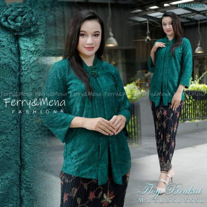 SETELAN KEBAYA/KEBAYA MODERN/KEBAYA BROKAT/KEBAYA FLOY PITA/KEBAYA PESTA/KEBAYA WISUDA