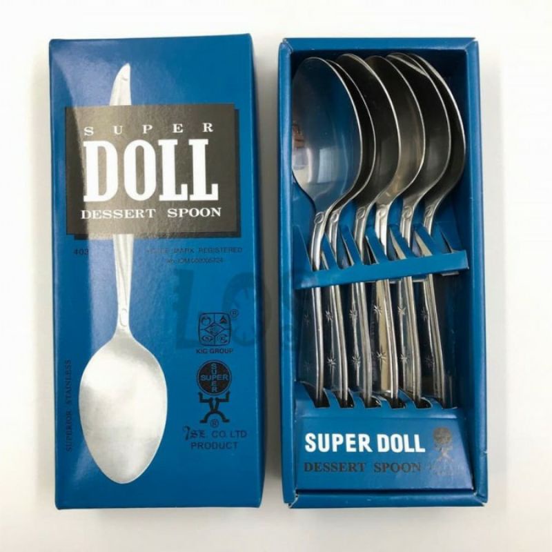 [ ⭐⭐⭐⭐⭐ ] Sendok makan doll 403 KIG Kedaung isi 6pcs