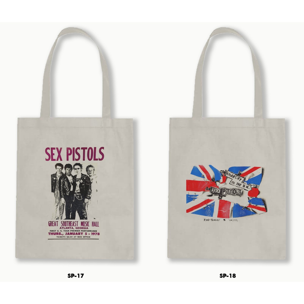 TOTE BAG BLACU - SEX PISTOLS .01