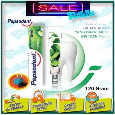 Pepsodent herbal action 123 / 120 gram