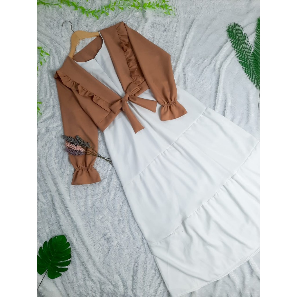 Baju Gamis Wanita Muslim Model Terbaru Dewasa Remaja Kekinian Syari Busui Sheilla Ellin Hijab