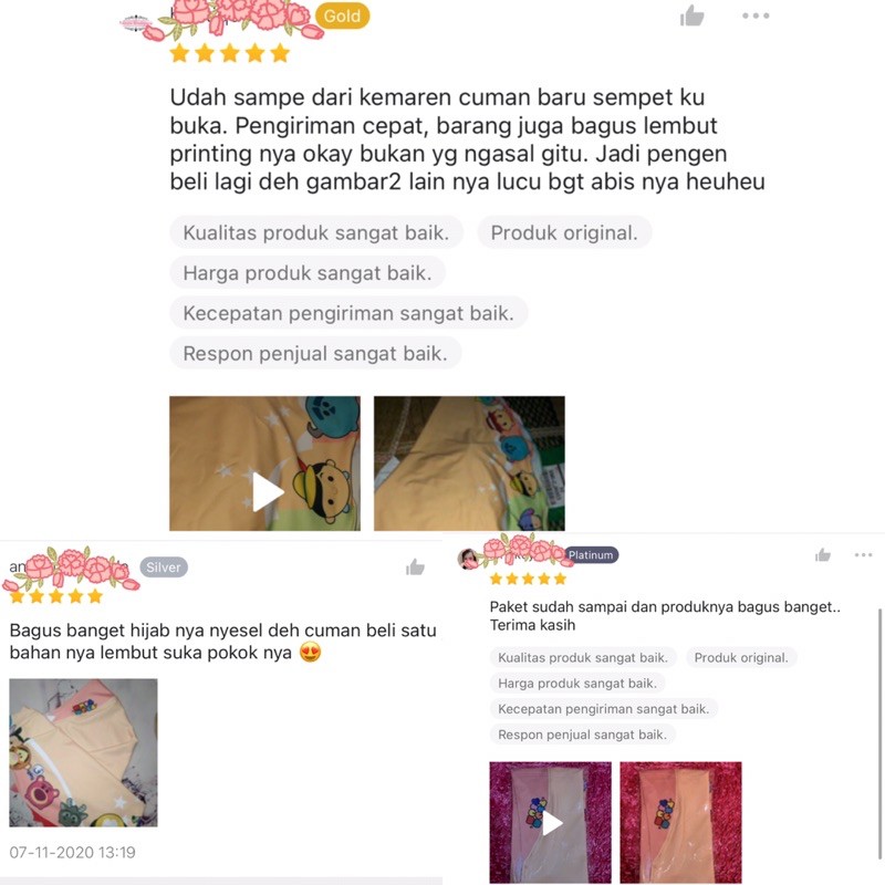 hijab instant anak TSUM-TSUM, hijab karakter , bergo anak , hijab instant printing