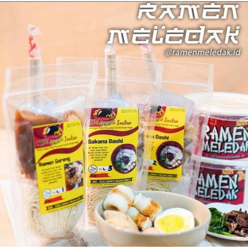 

Ramen meledak instan