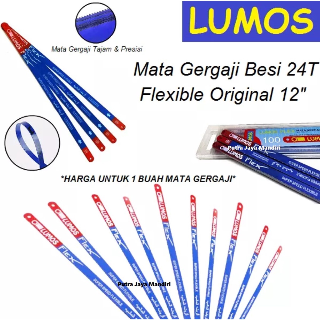 Ujira Mata Gergaji Besi Flexible 12 Inch