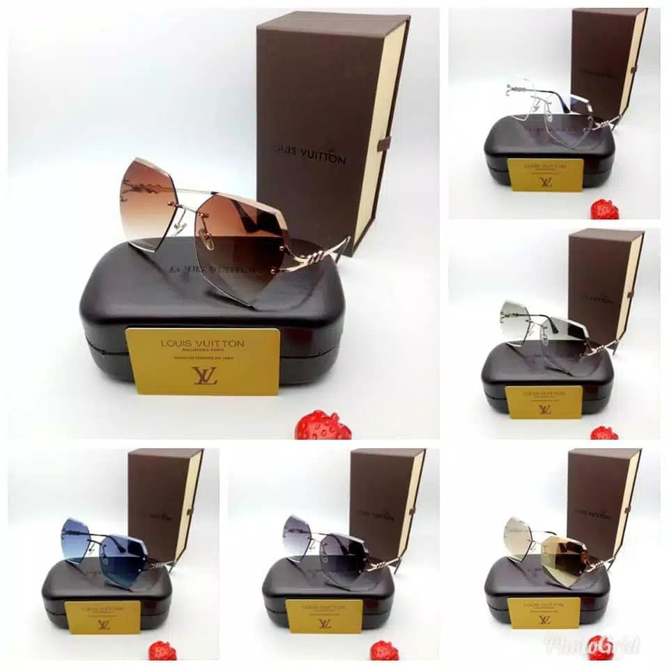 kacamata fashion lv wanita 9081
