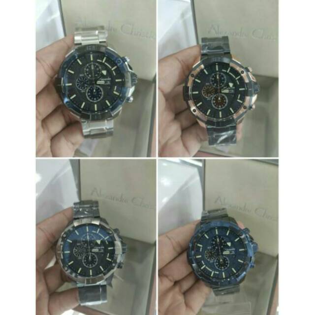 JAM TANGAN PRIA ALEXANDRE CHRISTIE AC6551 MAN AC 6551 ORI NEW