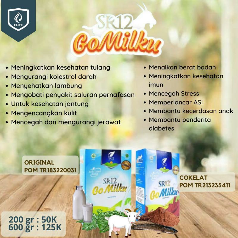 

SUSU TERLARIS!! GoMilku Susu Kambing Etawa SR12
