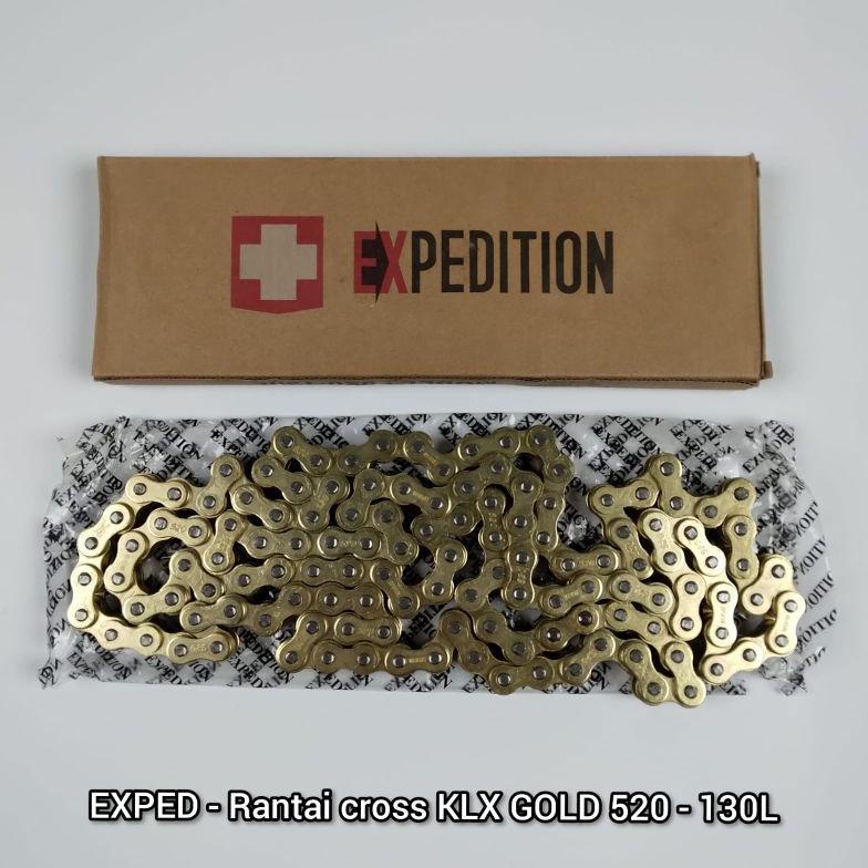 Rantai Sss 428 140 Hsb-T Rante Expedition Gold 428H 140L / 520 130L Motor Klx 150 Crf 150L Wr 155