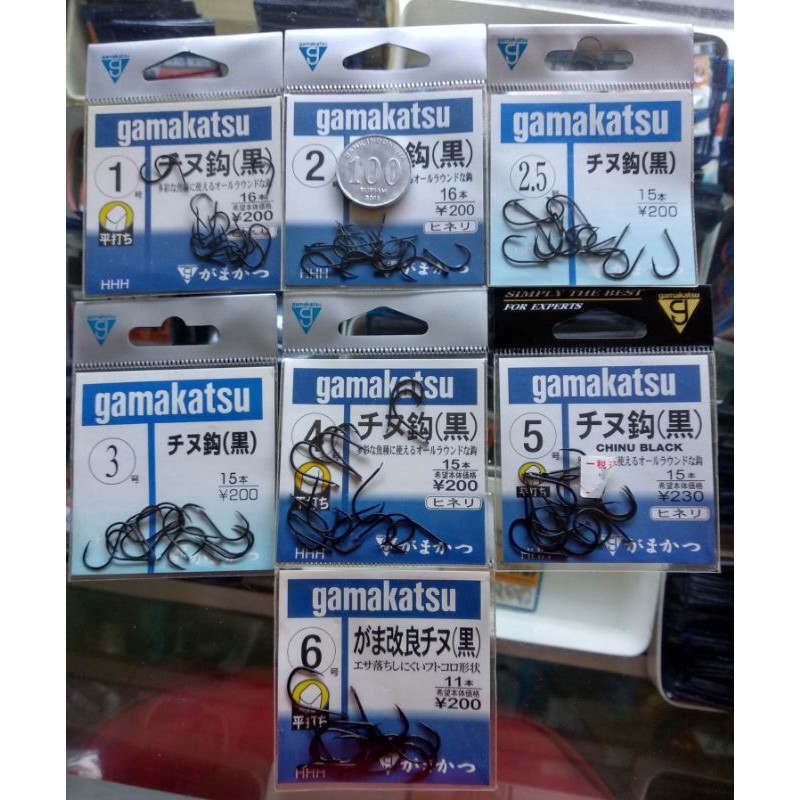 Kail Pancing Gamakatsu Black