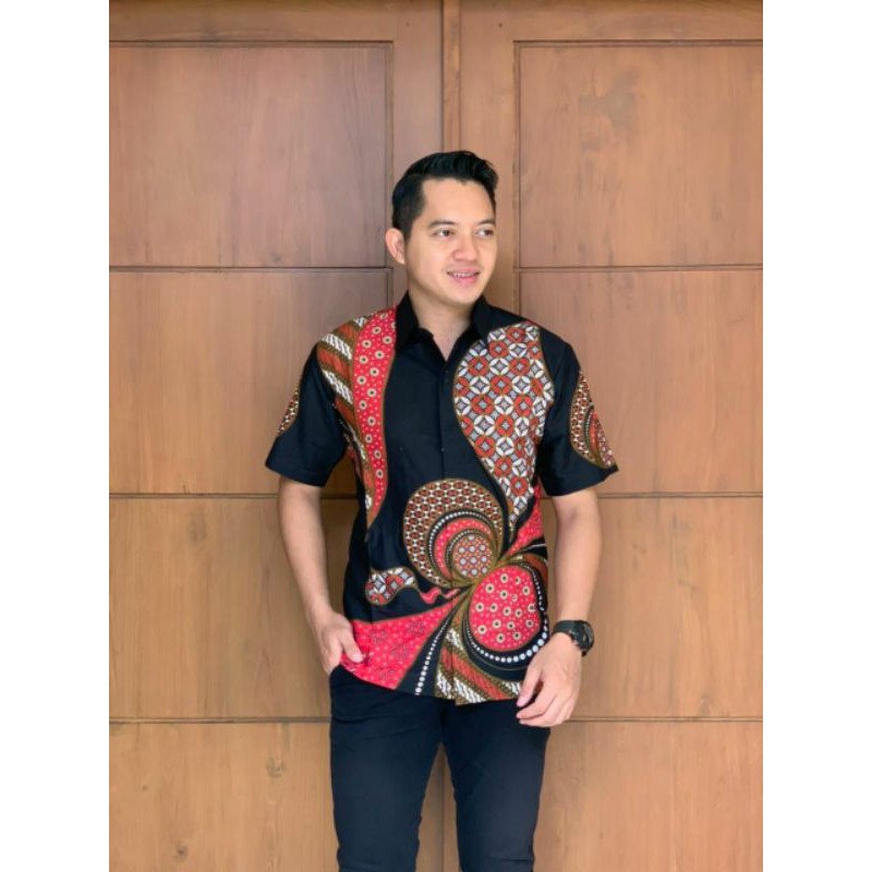 KEMEJA BATIK PRIA DAHARRIYIN JAYA | BAJU BATIK PRIA Gus Azmi Syubbanul Muslimin Batik Katun Halus