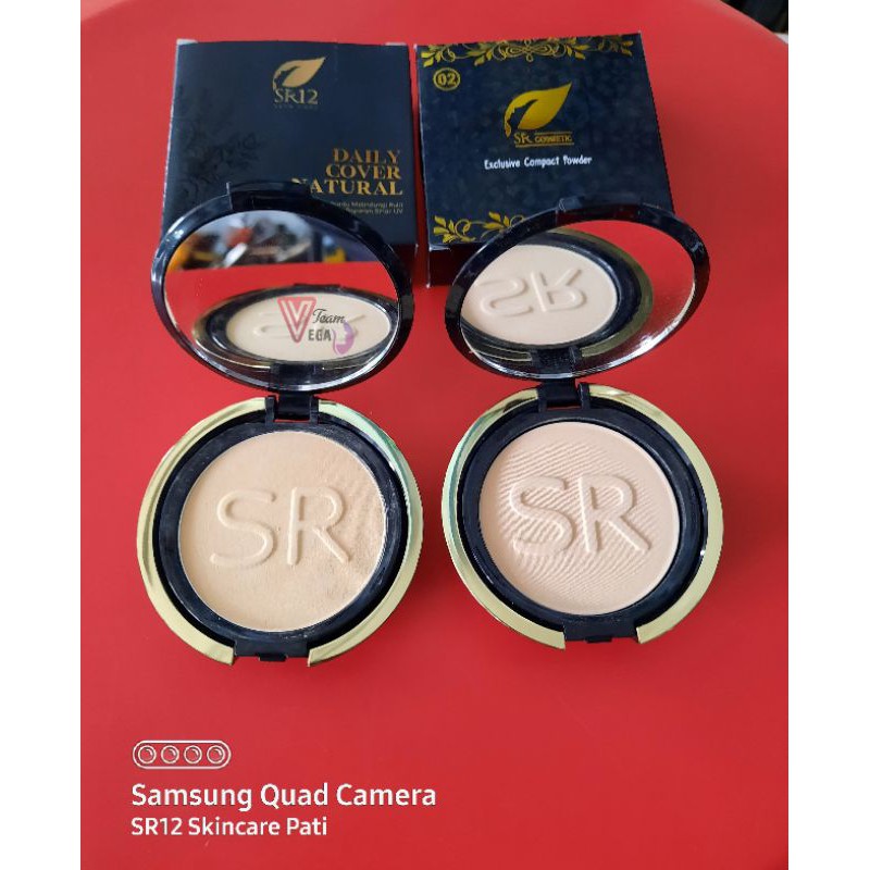 DAILY COVER NATURAL SR12 / BEDAK HARIAN SR12 / BEDAK PADAT RASA TABUR / BEDAK SKINCARE