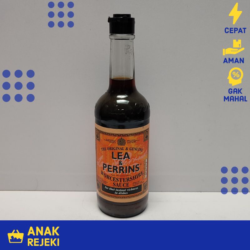 

Lea & Perrins Worcestershire Sauce 284ml - Kecap Inggris Saus Saos L&P - Standar
