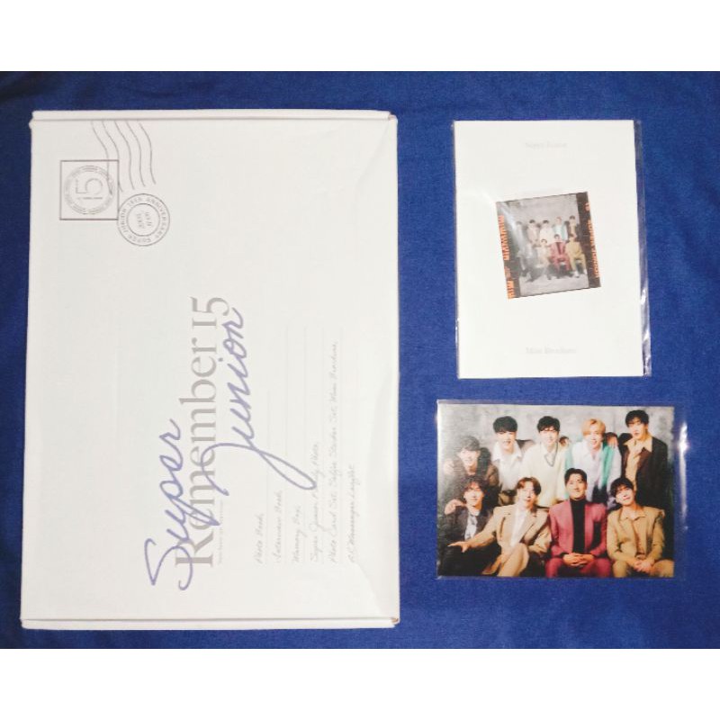 Sharing Photobook SUPER JUNIOR remember15 kyuhyun donghae eunhyuk yesung ryewoook