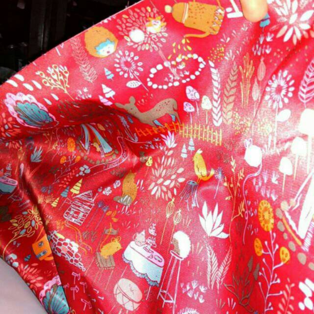 Kain Longchamp Nylon Peacock Red