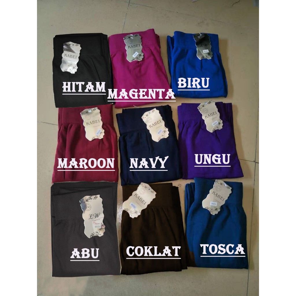 CELANA LEGGING TEBAL/ HW LEGGING POLOS