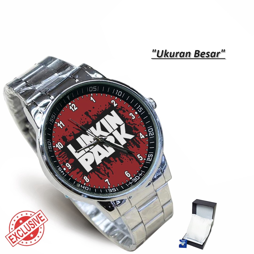 Jam Tangan Rantai Couple LINKIN PARK - 1 (Awesome)