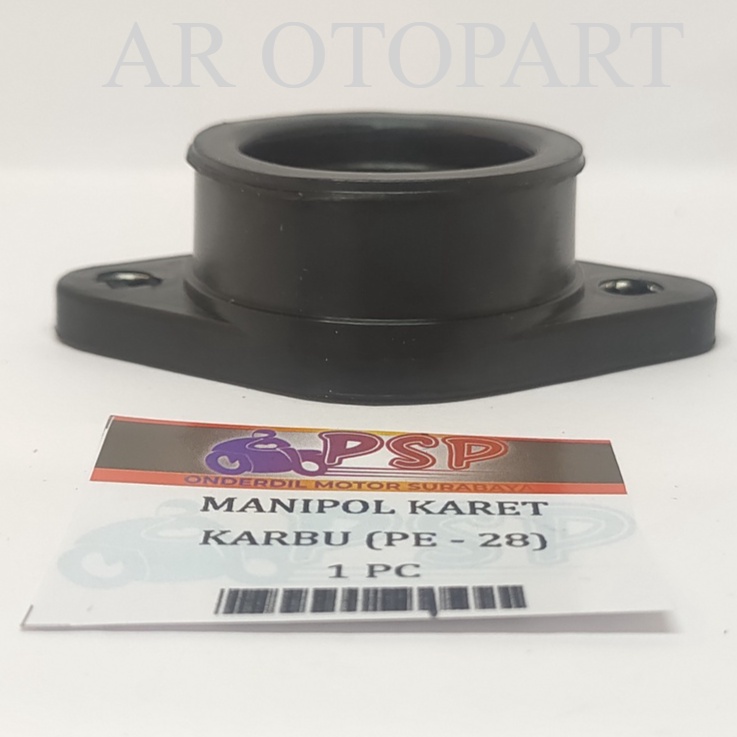 Manipol Manifold Intake Karet Universal PE 28 Intake Manipul Insulator Untuk Karbu NINJA PE 28 DD 35
