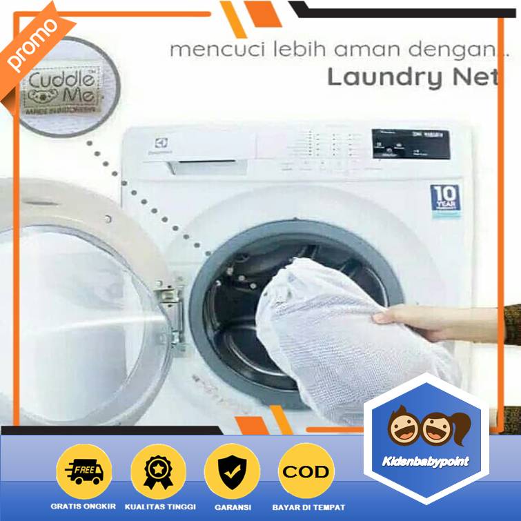 ( BISA COD ) CUDDLEME Laundry Net Cuddle Me Jaring Pakaian Mesin Cuci PINK