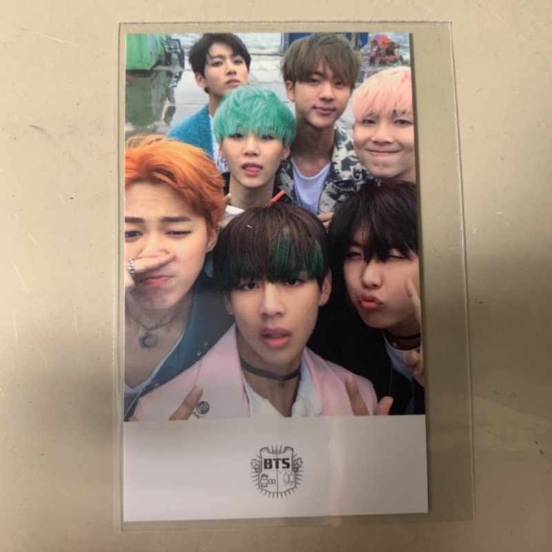 pc photocard bts hyyh pt2 group