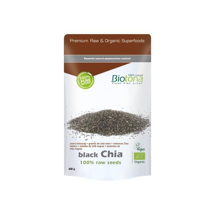 

Biotona - Organic Black Chia Seeds - 400g Best Seller