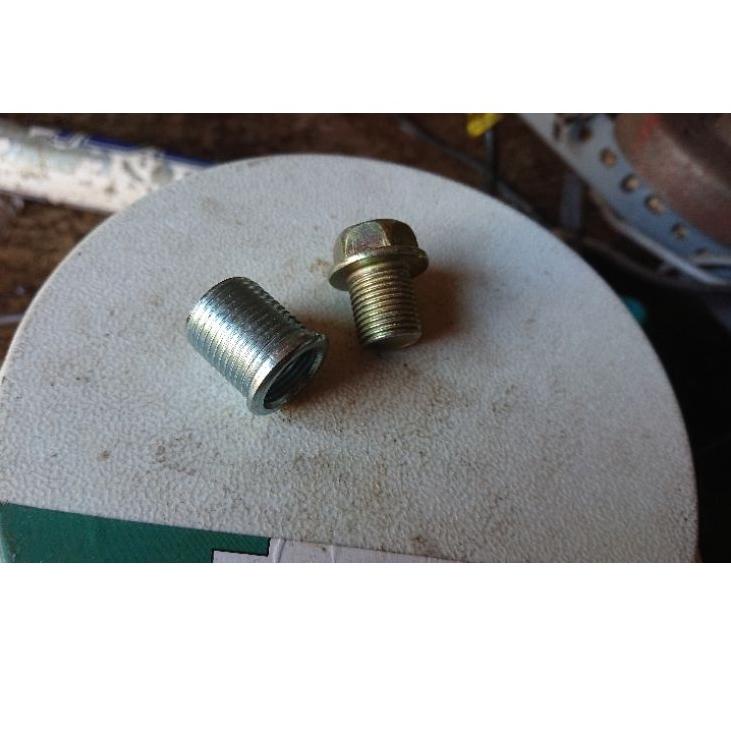 Langsung Beliii.. bos dan baut oli untuk perbesar ke 3 kali (hand tap 18x1.5)